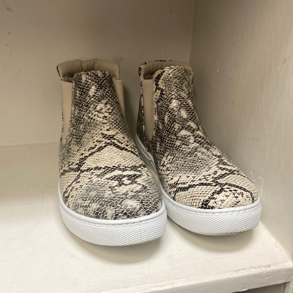 Snakeskin sneakers